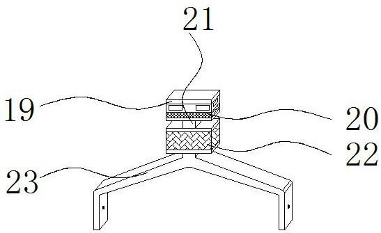 Machine tool equipment fault diagnosis and detection device with alarm reminding function