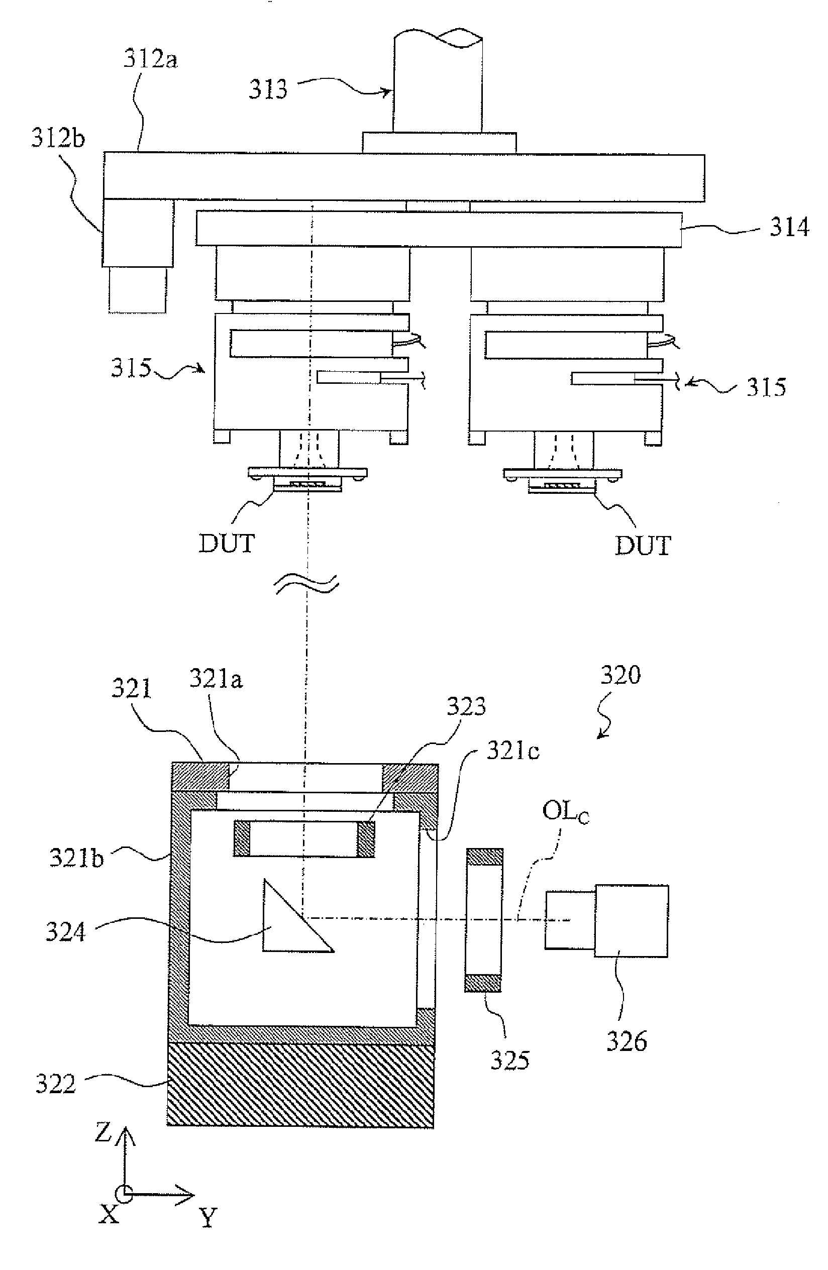 Image sensor test apparatus