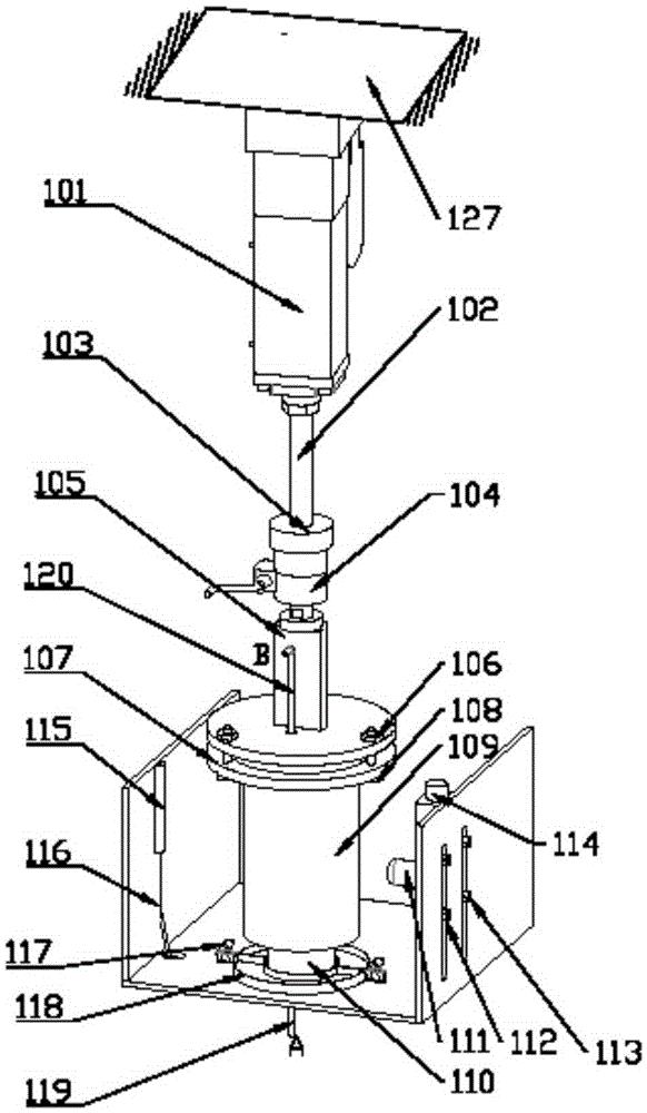 Closed oil film visualization device capable of measuring leakage of reciprocating sealing piston