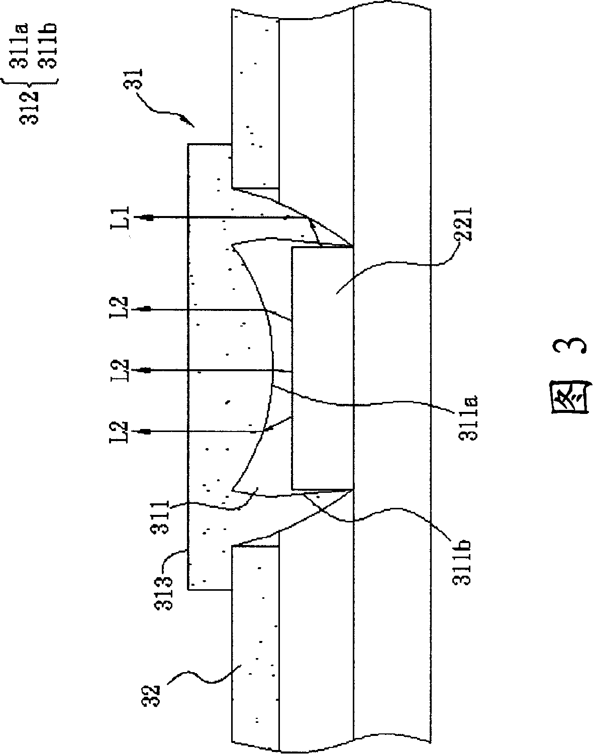 Lighting device and light-gathering plate thereof