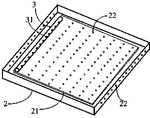 Sprouting vegetable planting frame