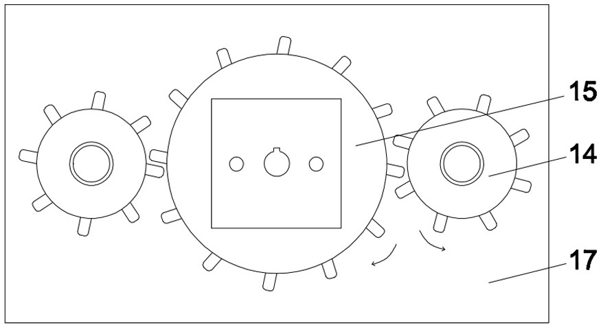 A kind of synchronous extruding and twisting compound device and processing method of screw-driven fine-grained magnesium alloy