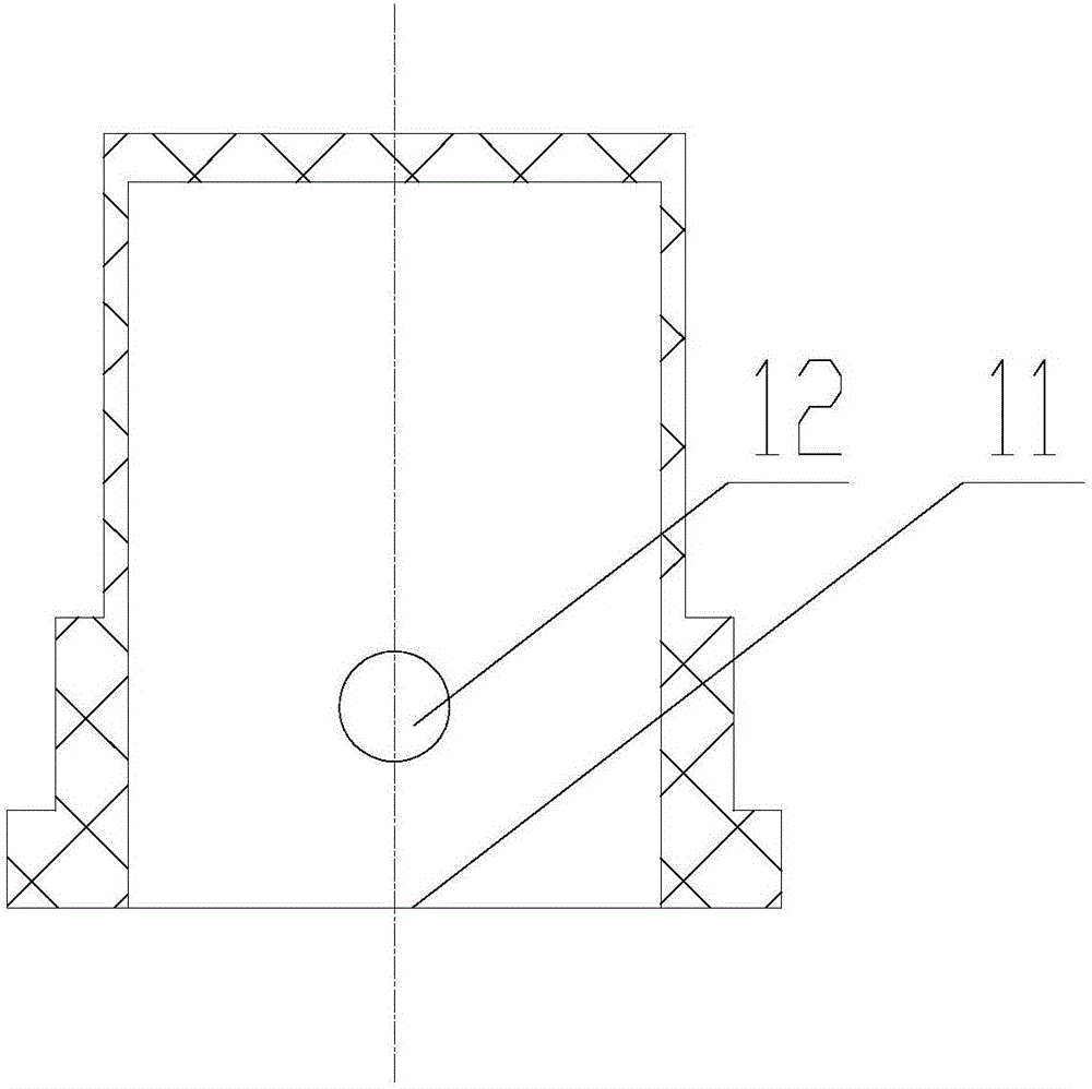 Overflow high-temperature cut-off valve