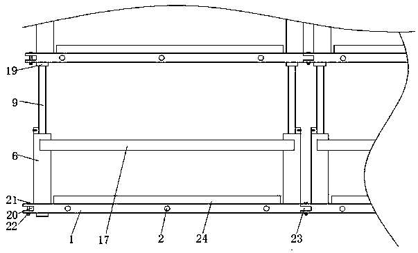 Scaffold for house building