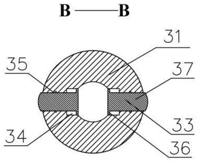 Rotatable drill string directional drilling sub and drilling method