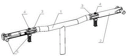 Anti-collision bicycle handlebar