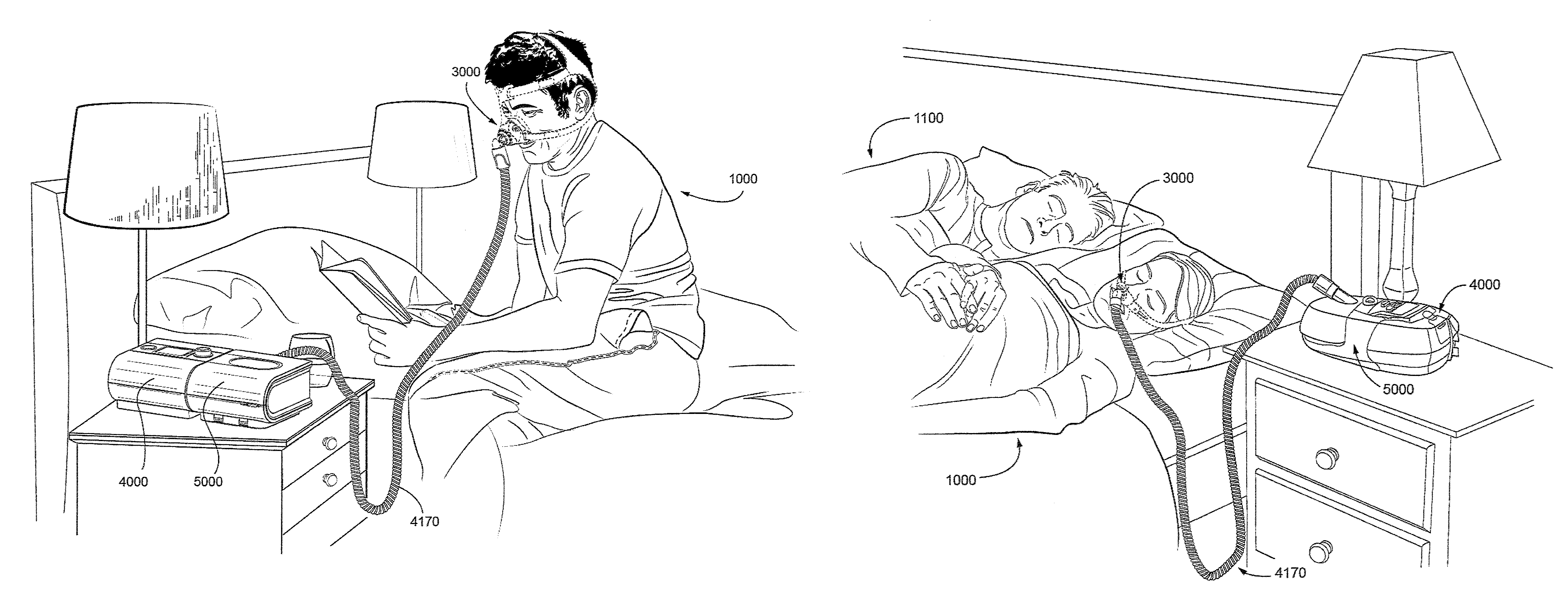 Vent arrangement for respiratory device