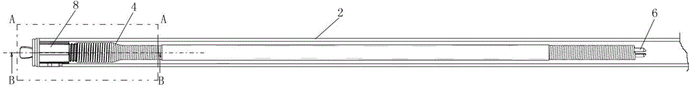 A booster device capable of storing and releasing rotational energy for a retracting mechanism