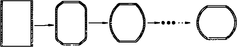 Manufacture technology of ball connection point with coreless necking bulging pressing method