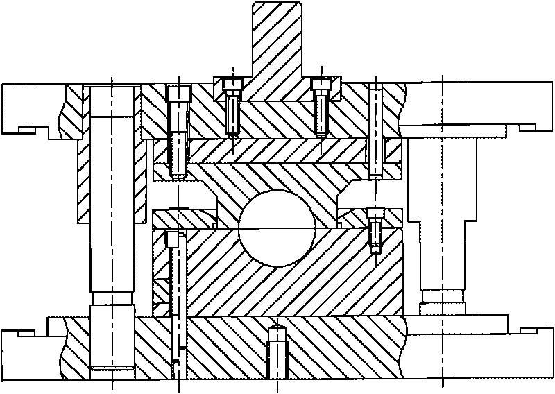 Manufacture technology of ball connection point with coreless necking bulging pressing method