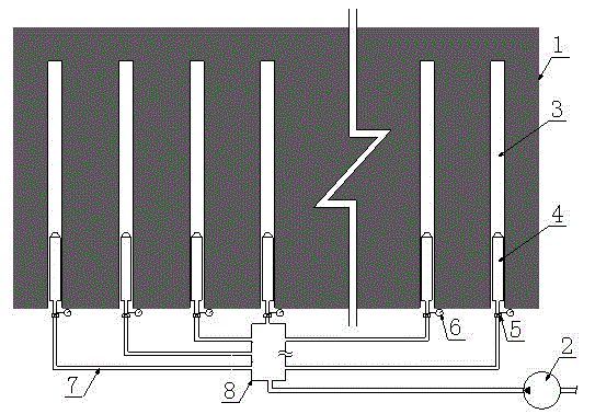 Porous linear control hydraulic fracturing method