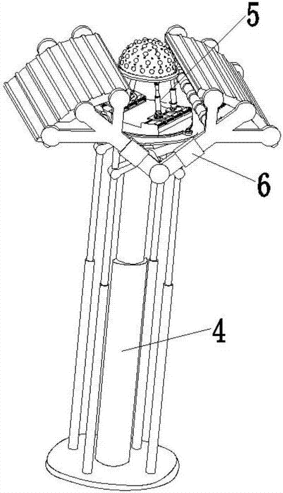 An automatic massage device for the junction of arms and chest