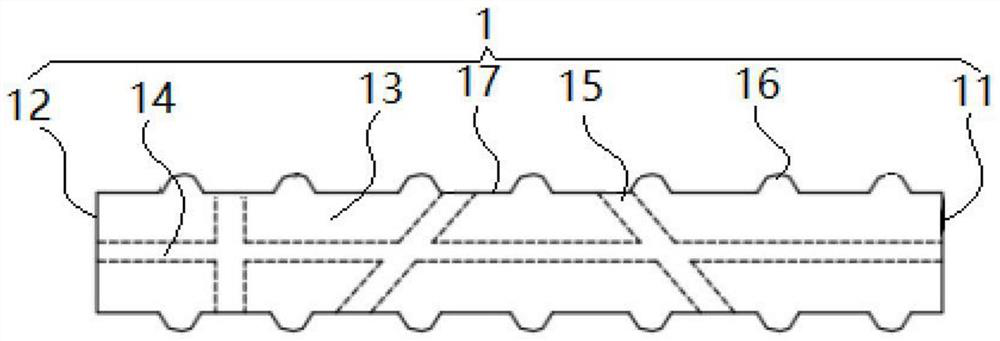 A kind of bone trabecular structure and its application