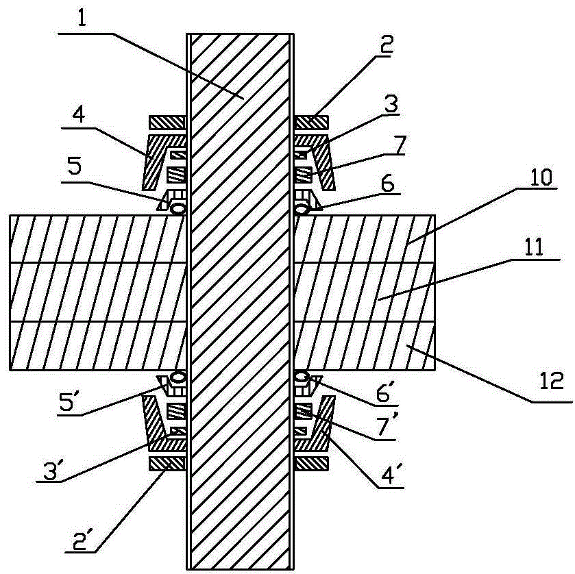 Gas cushion sealing bolts for gas insulated switchgear