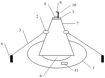 Oil derrick auxiliary fixing equipment