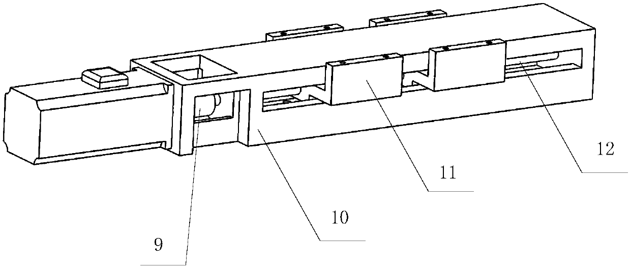 Integrated active-passive compliant one-dimensional variable force grinding and polishing device and control method