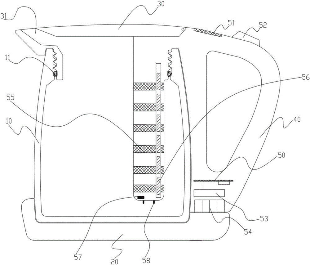 Intelligent vacuum electric kettle