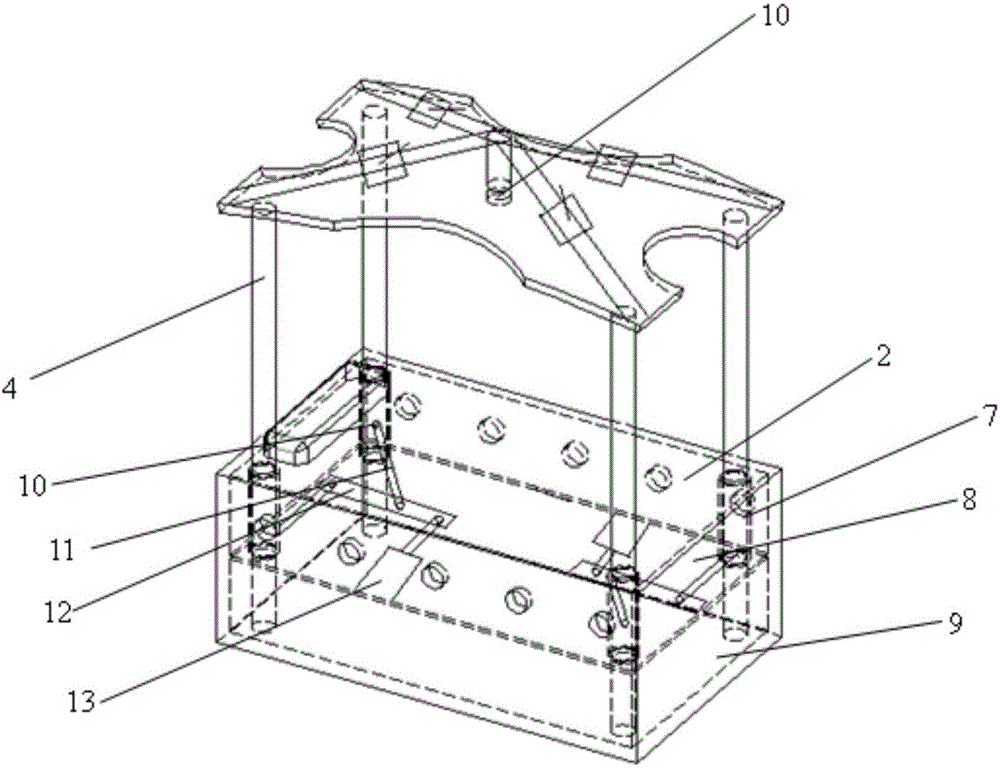 Novel earthquake safety protection escape bed