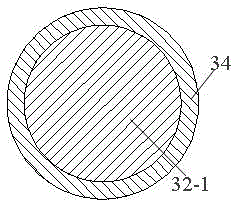 Mother yarn separation adjusting device