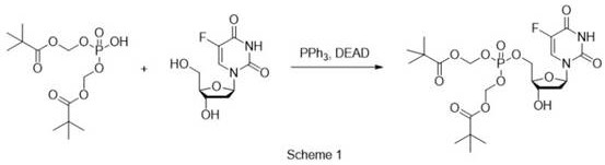 Nucleoside phosphate and synthesis method thereof