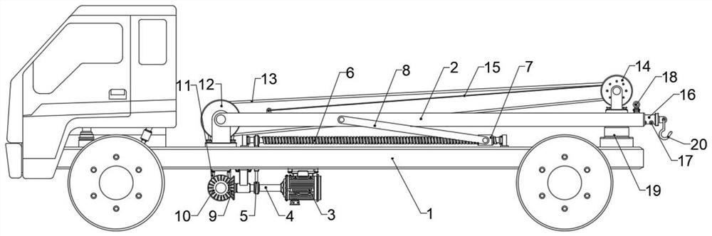 Double-beam cantilever crane