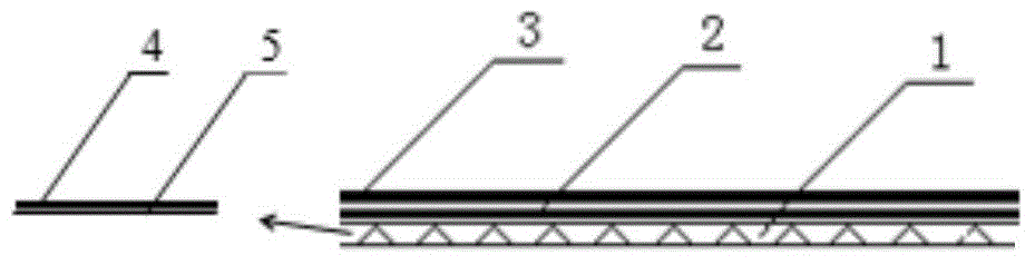 Biaxially oriented polyester matte precoat and preparation method thereof