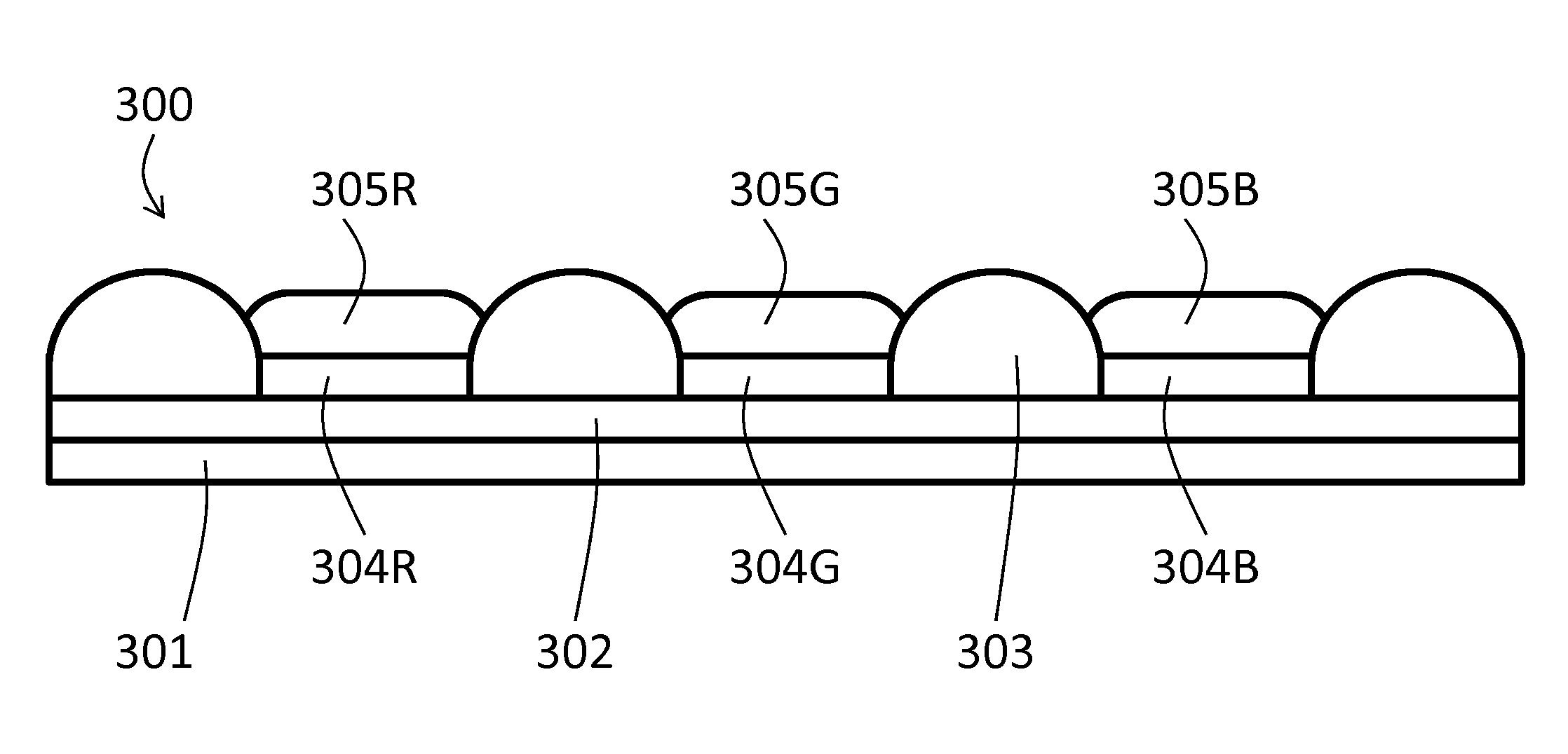 Local seal for encapsulation of electro-optical element on a flexible substrate