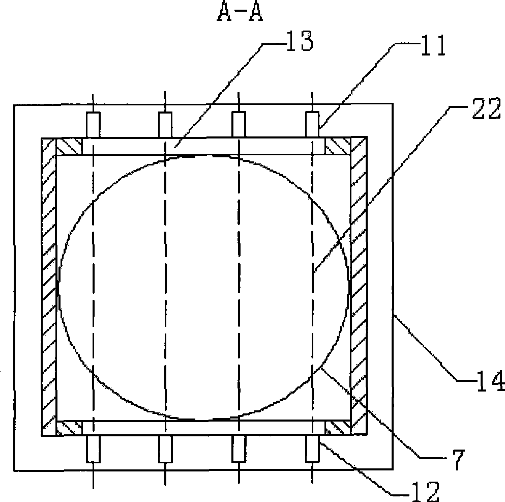 Electric power plant condenser ball cleaning on-line monitoring device based on optical fiber sensing technology