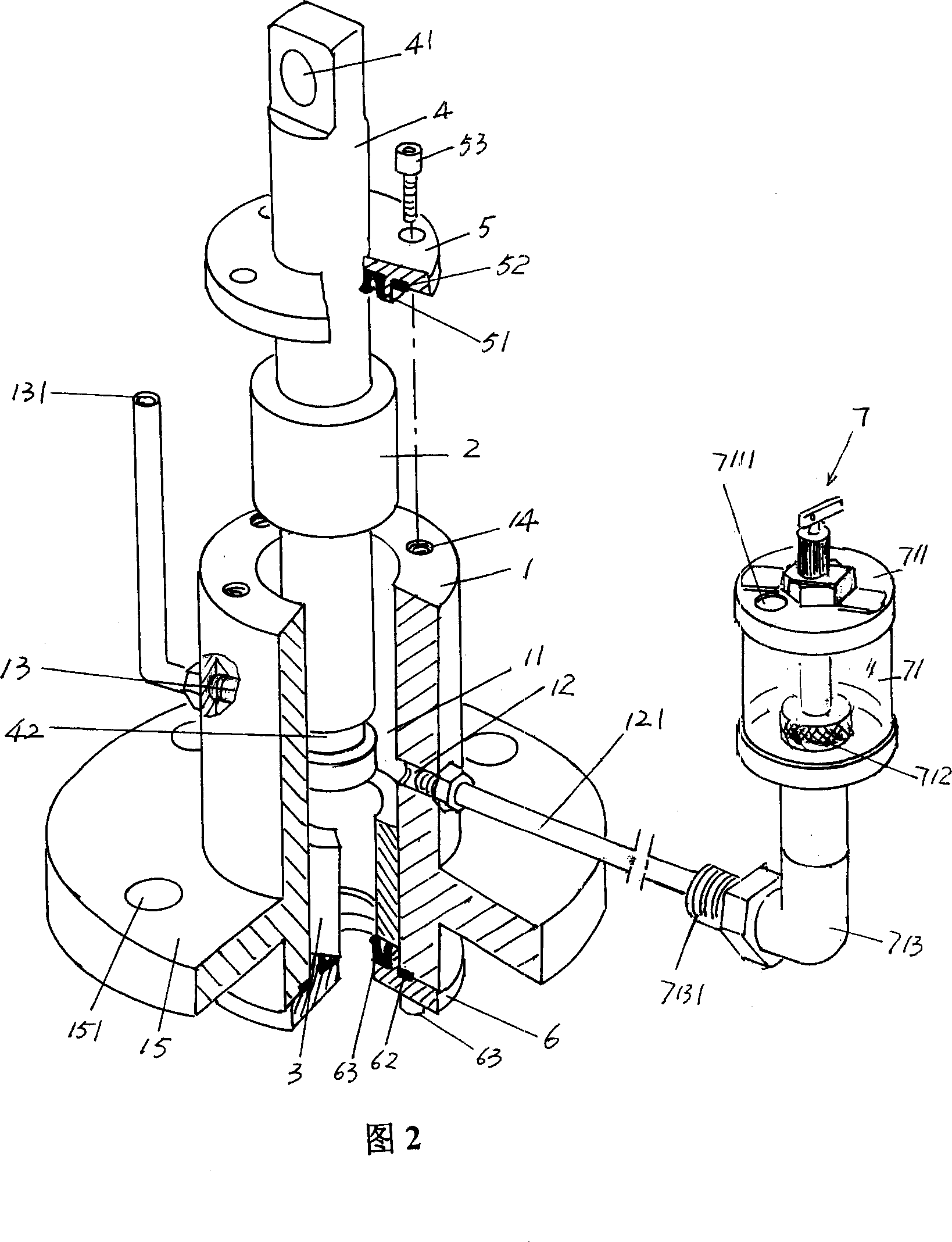 Reciprocating guide mechanism for needle loom