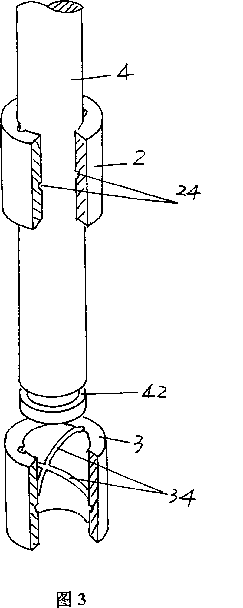 Reciprocating guide mechanism for needle loom