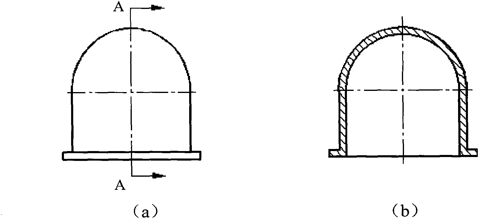 Precision finishing method of inner spherical surface of high-purity aluminum thin-wall part