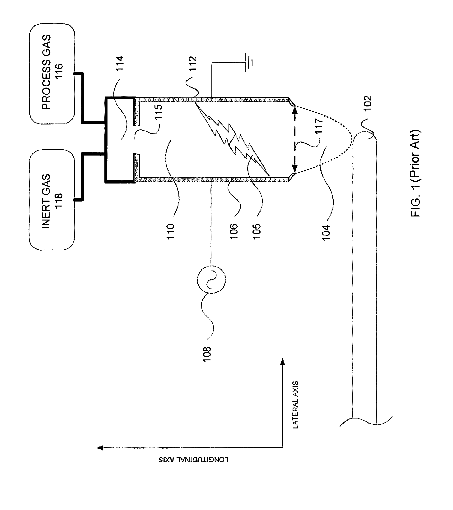 Apparatus for the removal of a fluorinated polymer from a substrate and methods therefor