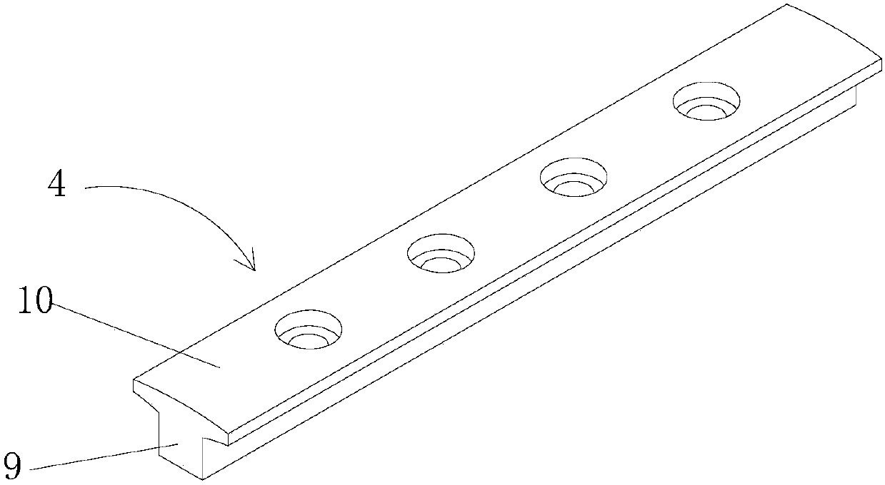 Rotor iron core and permanent magnet synchronous motor