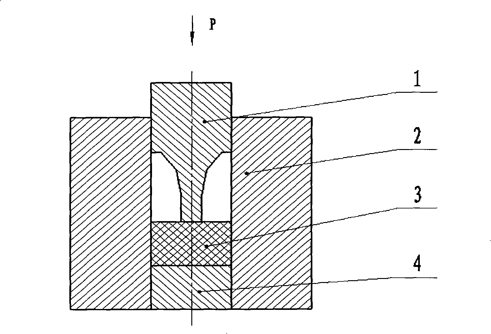 Aluminum oxide based nano complex phase ceramic bull block and method for preparing same