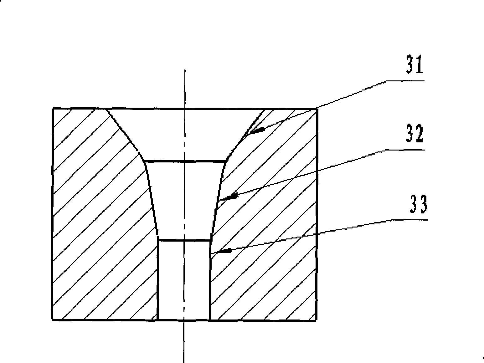 Aluminum oxide based nano complex phase ceramic bull block and method for preparing same