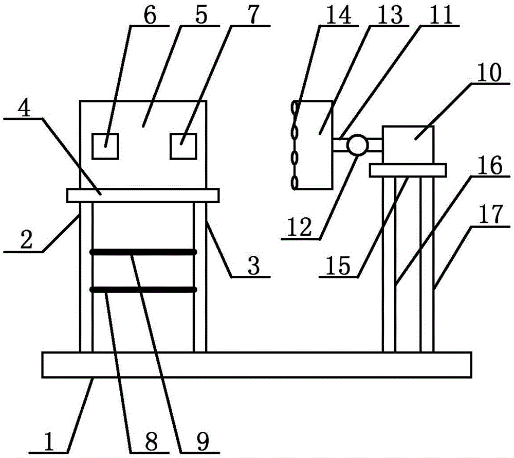 Vehicle safety belt connecting buckle painting device