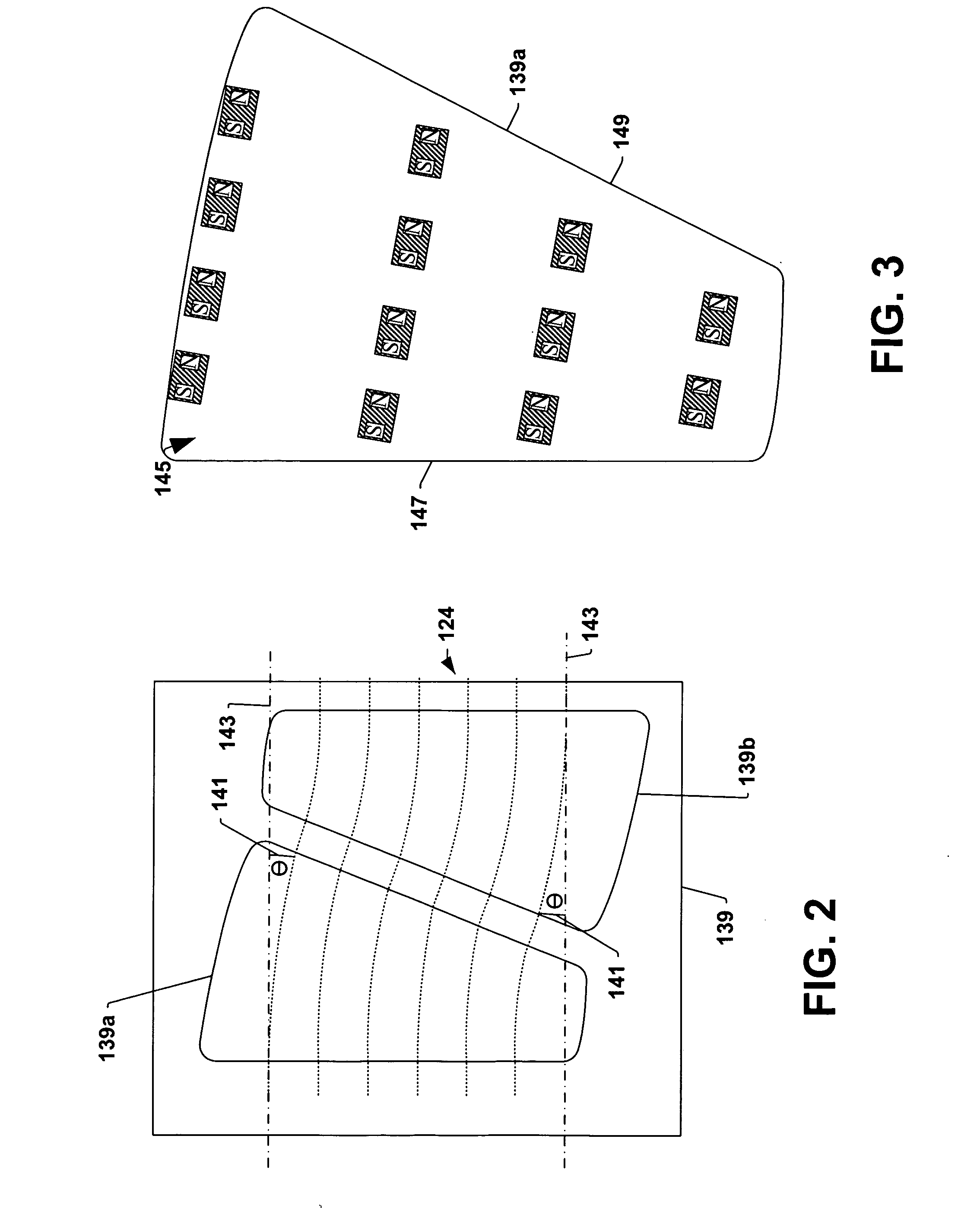 System for magnetic scanning and correction of an ion beam