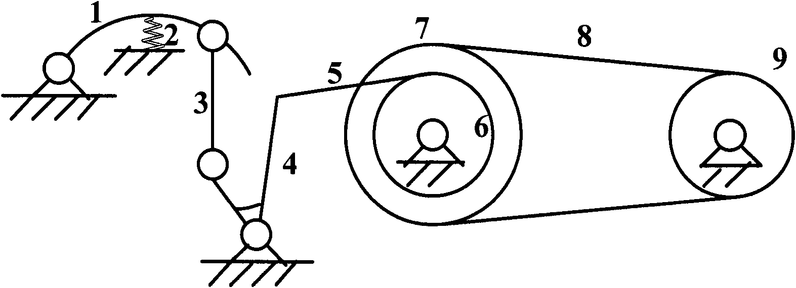 Road surface power generation device by using micro difference