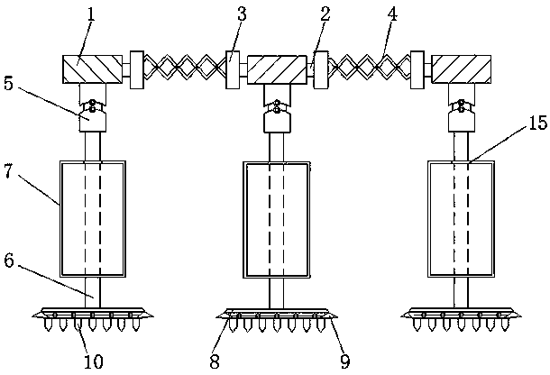 Soil extracting device capable of extracting various soils conveniently for ecological environment protection