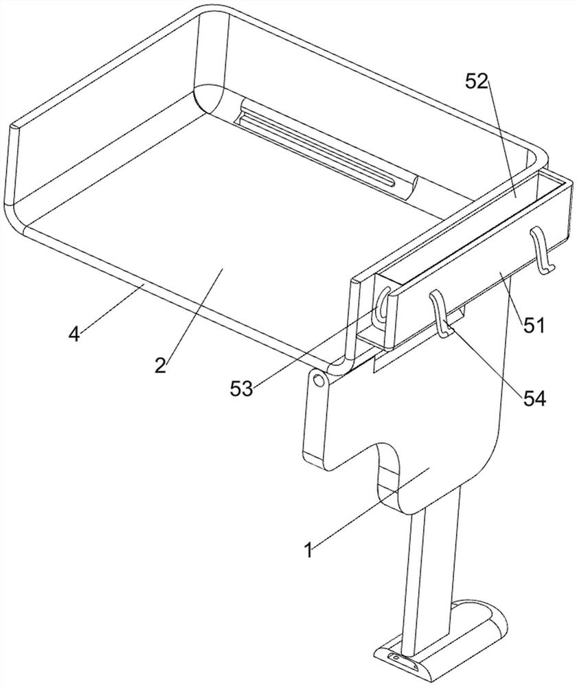 Student desk with folding function