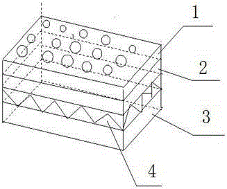 A composite thermal insulation packaging material