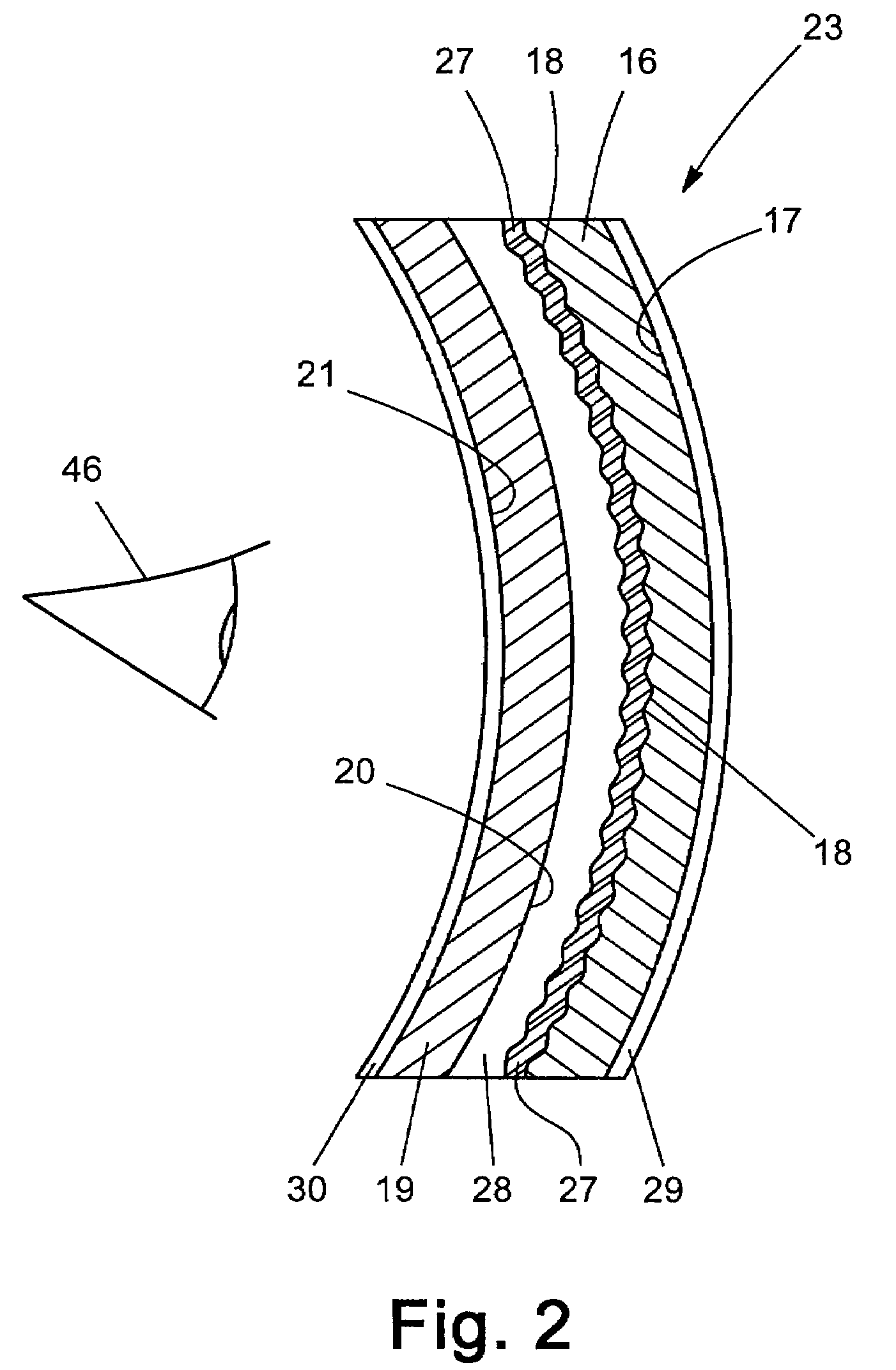 Uniform diffuse omni-directional reflecting lens