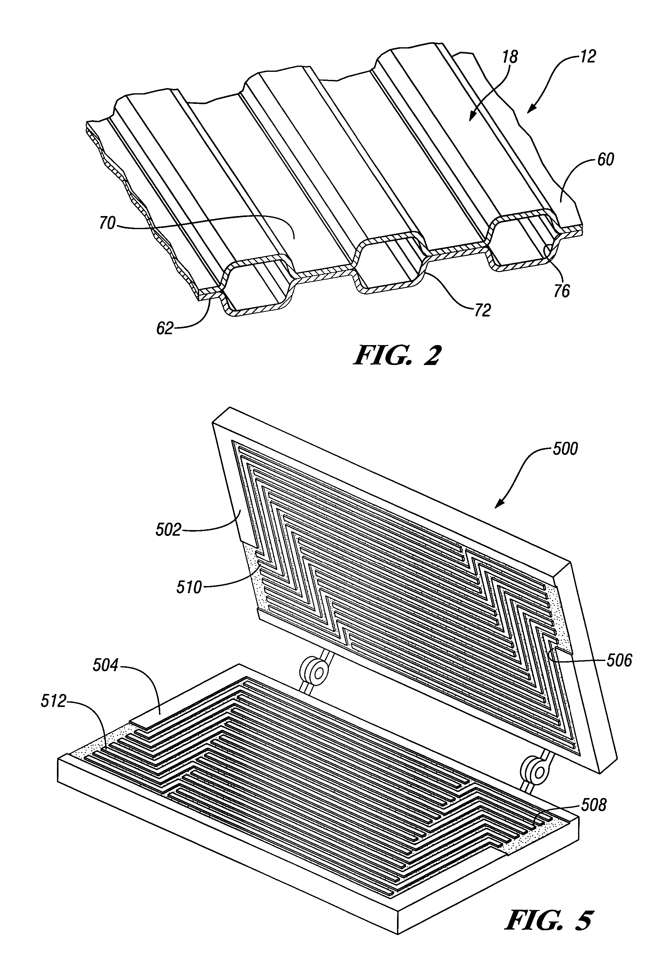 Roll bonding of bipolar plates