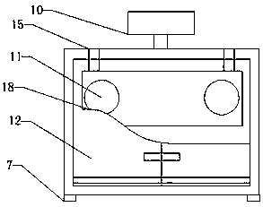 Ultrasonic atomized steam assisted double-roller carbon fiber drying and heating device