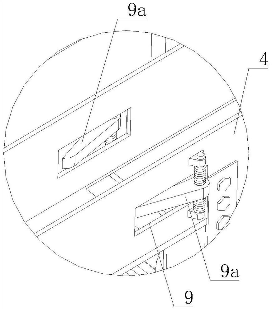 An apple sorting device