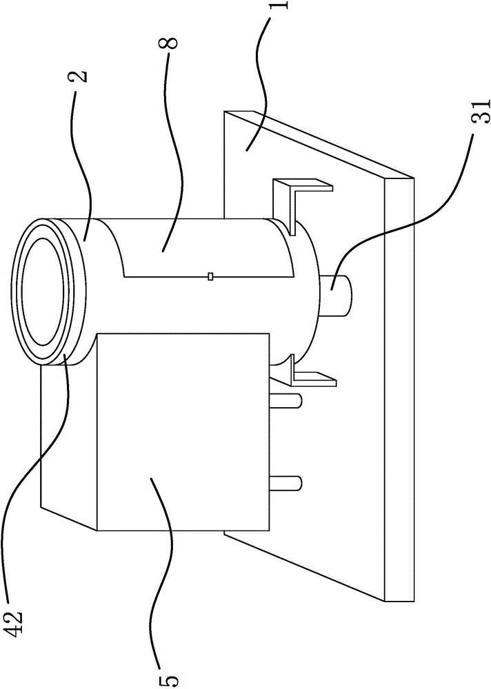 Leather drier with clamping device