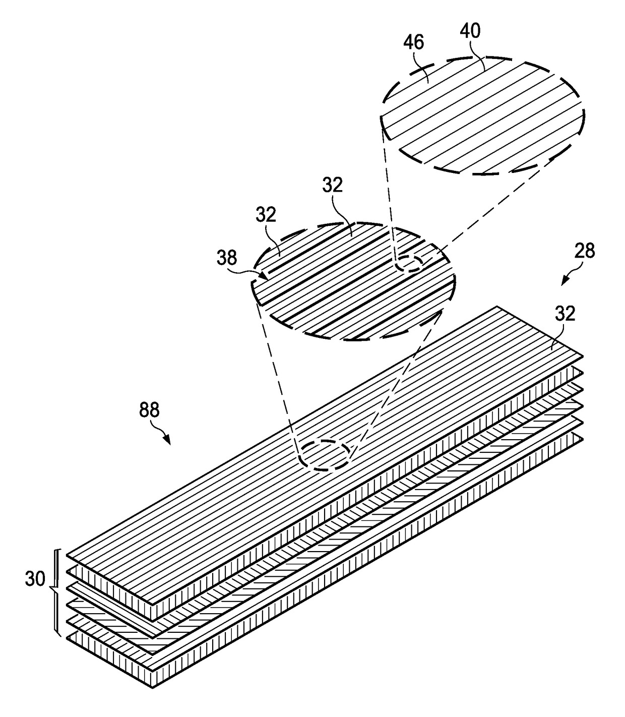 Method of Making Thermoplastic Composite Structures and Prepreg Tape Used Therein
