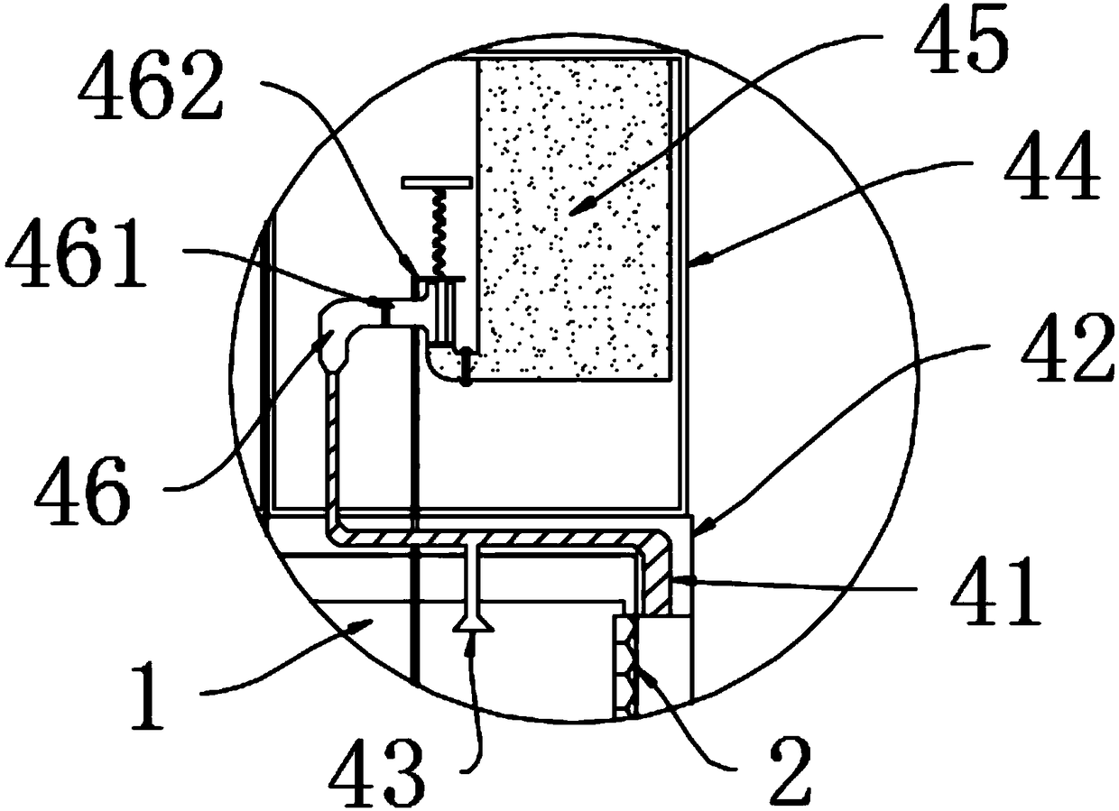 Mechanical automatic fire fighting cabinet based on air cooling