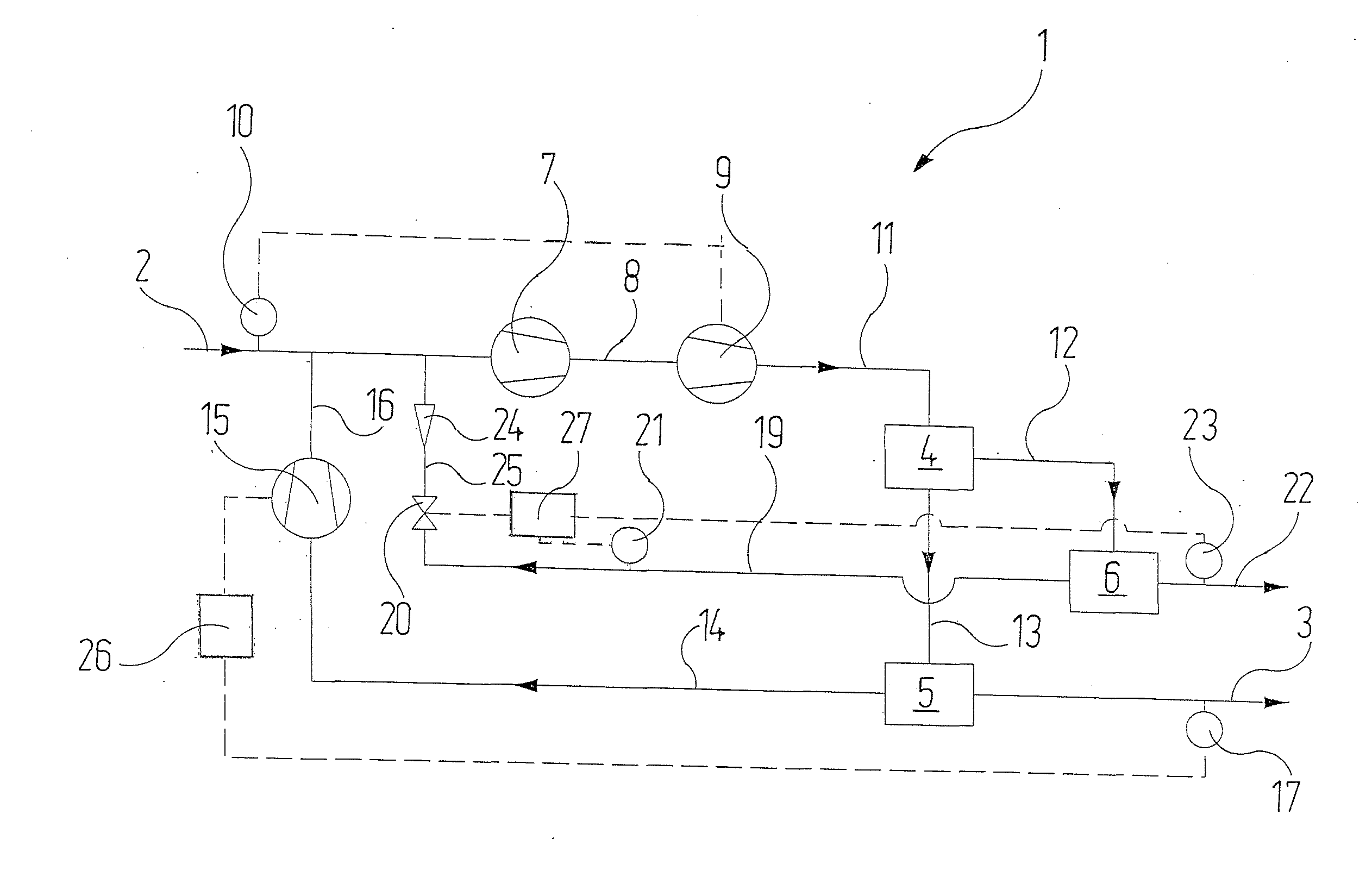 Process for obtaining highly pure methane from biogas, and plant for carrying out the process