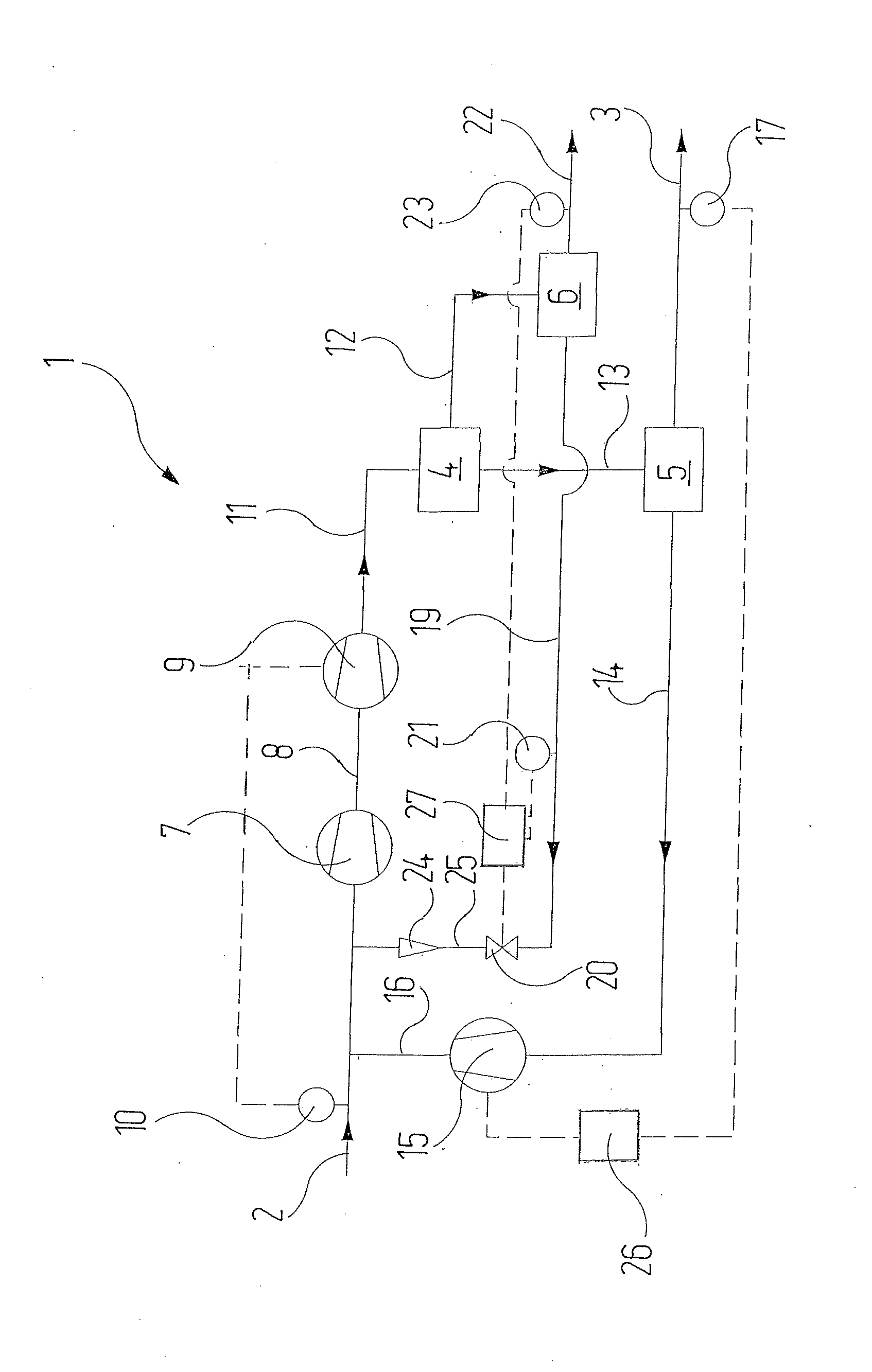 Process for obtaining highly pure methane from biogas, and plant for carrying out the process